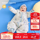 巴拉巴拉balaOne嬰兒睡袋寶寶睡衣新生兒柔軟親膚防踢被秋冬208425181201