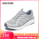 斯凱奇（Skechers）女鞋秋季透氣運動(dòng)鞋輕便健步鞋跑步鞋104474 灰色/GRY 36