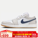 NIKE男子休閑鞋喬丹AJ1 JORDAN 1 運動(dòng)鞋553558-146灰白44