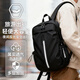 格比森雙肩包男士背包大容量初高中大學(xué)生書(shū)包女旅行包商務(wù)筆記本電腦包 黑色