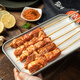 何師燒烤（He's）燒烤食材羊肉串 生鮮寧夏灘羊腌料調(diào)味拆袋即烤半成品烤串烤肉 招牌 羊肉串5串 已腌料拆袋即烤