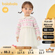 巴拉巴拉兒童裙子秋冬連衣裙女童公主裙紗裙假兩件設計精致萌200424111001