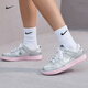 耐克（NIKE）官方DUNK LOW女子運(yùn)動(dòng)鞋膠底板鞋低幫復(fù)古輕便緩震HM3698 006塵光子色/金屬銀/泡沫粉 35.5