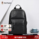 暇步士（Hush Puppies）男士雙肩包大容量電腦包14英寸休閑旅行包男學(xué)生書(shū)包鉚釘元素背包 黑色HA-2111028W-5720