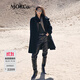 MO&Co.毛呢大衣2025冬新品美麗諾綿羊毛雙面呢高領(lǐng)寬松落肩MBE4OVCT10 黑色 S /160