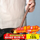 川島屋雞翅木鍋鏟套裝不粘鍋專(zhuān)用炒菜鏟子家用耐高溫木頭質(zhì)鍋鏟湯勺飯勺斜鏟 雞翅木大湯勺