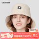 LAFUMA樂(lè )飛葉戶(hù)外漁夫帽子 露營(yíng)垂釣徒步防曬遮陽(yáng)男女防潑水 LEHE4AC60 駝色CM 均碼/58cm