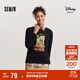 森馬（Semir）[商場(chǎng)同款]迪士尼米奇家族合作系列長(cháng)袖T恤女2025春101125101003