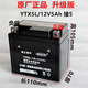 專(zhuān)穎全新機車(chē)12v7a9a通用免維護干 干電瓶跨騎助力125鉆豹踏板110彎梁 YT5L_BS五羊本田款