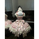 閃動(dòng)少女（SHANDONGSHAONV）新品Lolita洋裝芭蕾風(fēng)jsk洛麗塔吊帶連衣裙蘿莉 粉色jsk吊帶+粉色拖尾+粉色發(fā)帶 S 單件