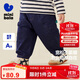 迷你巴拉【吸濕速干】男女寶寶褲子男女童寬松蘿卜褲棉質(zhì)長(cháng)褲秋新品