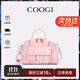 COOGI包包女款輕奢品牌女士手提斜挎托特包女情人節生日禮物送女友老婆 粉色