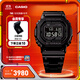 卡西歐（CASIO）G-SHOCK GMW-B5000卡西歐小方塊運動(dòng)手表 防水手表 GMW-B5000GD-1PRN太陽(yáng)能