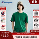 Champion冠軍情侶t恤新款時(shí)尚潮牌短袖T恤休閑風(fēng)純棉上衣 綠色 L