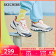 斯凱奇（Skechers）奶茶熊1.0秋季女鞋經(jīng)典熊貓鞋厚底老爹鞋休閑運動(dòng)鞋13167