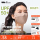蕉下（beneunder）面膜防曬口罩騎行口罩女高顏值輕薄無(wú)痕防曬面罩護臉基尼烏杏棕