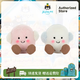 Jellycat英國Jellycat趣味溫暖粉白棉花糖毛絨玩具公仔禮物2025圣誕新品 粉白色棉花糖 7cm