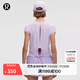 lululemon丨Cinch-Back 女士運動(dòng)背部抽繩短袖 T 恤 LW3IIOS 薰衣草霜紫 M