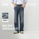 森馬（Semir）森柔牛仔|牛仔褲男經(jīng)典百搭長(cháng)褲2026新春寬松直筒褲109926124101