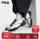 FILA楊冪同款斐樂(lè )跳跳鞋女鞋2025夏季新款芭蕾鞋2德訓鞋休閑鞋運動(dòng)鞋 星白/太空銀-GS 37.5