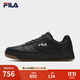 FILA 斐樂(lè )官方男鞋FX-100 摩登板鞋2025冬季新款時(shí)尚休閑鞋運動(dòng)鞋 黑-BK 41