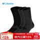 Columbia哥倫比亞襪子男女25春夏款運動(dòng)襪透氣休閑襪4雙裝 RCS632 AS3 L