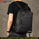 羅梅達爾 雙肩包男旅行包男士背包大容量書(shū)包頭層牛皮男士電腦包雙肩包 黑色京東快遞-高43*寬30*厚13cm 15.6英寸
