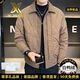 XJSGS國際奢侈高端品牌輕薄羽絨服男士2025冬季商務(wù)休閑保暖白鴨絨外套 高檔咖色【現貨速達】 L 120斤左右