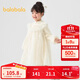 巴拉巴拉童裝女童新中式連衣裙2024秋裝兒童連衣裙網(wǎng)紗A字裙208324111001