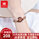 歐利時(shí)（OLEVS）瑞士認證品牌手表女簡(jiǎn)約氣質(zhì)女士手表小巧輕奢防水石英表鎢鋼女表 OLEVS-7007-玫瑰金