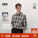 森馬（Semir）商場(chǎng)同款|長(cháng)袖襯衫男冬季格紋外套純棉2025內搭外穿101725105104