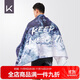 Keep游泳毛巾吸水巾溫泉沙灘運動(dòng)健身旅游印花成人浴巾 141 藍白
