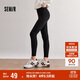 森馬【王玉雯同款】休閑褲女修身小腳褲24秋冬九分鯊魚(yú)褲109724127002