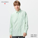 優(yōu)衣庫合作款/男裝女裝牛津紡寬松襯衫/長(cháng)袖襯衣484244 51 嫩綠色 S