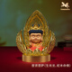 銅師傅《佛光本命佛》阿彌陀佛千手觀(guān)音普賢菩薩  裝飾擺件伴手禮物 普賢菩薩（生肖龍、蛇本命佛）