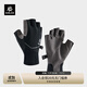 KAILAS凱樂(lè )石 女款半指徒步手套 KM2554202 玄青黑 S