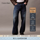 Calvin KleinJeans25春秋男士潮流美式復古摩登ck純棉藍色洗水寬松闊腿牛仔褲 RG8-牛仔藍 30