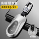 靜客軒適用2026款奔馳E300l鑰匙套S400 GLC300 C260L GLB GLE包扣保護殼 C款銀色+金屬扣【鋁合金/全包】