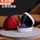 梵昇昱首飾盒新年禮物求婚鉆戒指盒子LED燈發(fā)光心形結婚紀念日送女朋友 白色心形燈盒