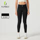 Flipbelt【薄絨防寒款】女導汗長(cháng)褲跑步壓縮腰包褲保暖 經(jīng)典黑 L
