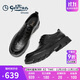 金利來(lái)（Goldlion）男鞋25早秋新品厚底商務(wù)德比鞋通勤正裝鞋G508530095AAA黑色40