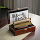 IKXO紫檀木鍍金算盤(pán)擺件創(chuàng  )意裝飾朋友新店公司開(kāi)業(yè)喬遷辦公室高檔禮品 黃銅鍍金算盤(pán)（大號）