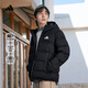 adidas 600蓬休閑保暖鴨絨連帽羽絨服男裝秋冬阿迪達斯官方輕運動(dòng) 黑色   XL