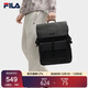 FILA 斐樂(lè )易烊千璽同款黑武士男士背包時(shí)尚休閑翻蓋雙肩包書(shū)包電腦包