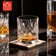 RCR進(jìn)口水晶玻璃威士忌杯烈酒杯高檔洋酒杯啤酒杯家用水杯子230ml*2