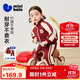 迷你巴拉（minibala）運動(dòng)長(cháng)袖套裝男女寶兒童復古學(xué)院休閑寬松長(cháng)褲兩件套【入園套】