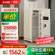 艾斐堡保險柜家用保險箱指紋APP智能遠程密碼辦公防盜床頭柜大中小型全鋼新國標認證財務(wù)亞朵 60cm 白沙銀【新國標+C級防御】 指紋+密碼