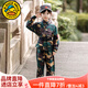 G.duck小黃鴨童裝男童套裝春秋季兒童迷彩服中小學(xué)生軍訓運動(dòng)服演出服 男童-送腰帶帽子 90 建議寶寶10-12公斤 24-36個(gè)月