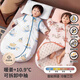 貝初眾嬰兒睡袋1-3歲寶寶秋冬季恒溫幼兒童防驚跳0-6-12個(gè)月防踢被棉春 秋冬加厚【暖姜-智能測溫 室溫0-15℃】-宇航員 M碼【身高65-85cm】建議年齡9個(gè)月-2歲