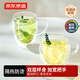 京東京造 玻璃杯 雙層泡茶水杯子耐熱耐高溫咖啡涼水馬克杯300ml